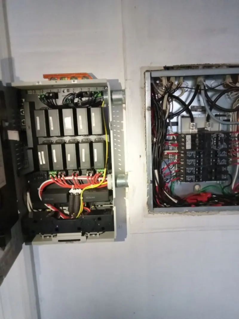 Electrical panel upgrade completed for Ring Doorbell Installation in Tuckerton